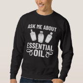 Sweatshirt Essential Oil Diffuser Peppermint Aromatherapy Bot (Devant)