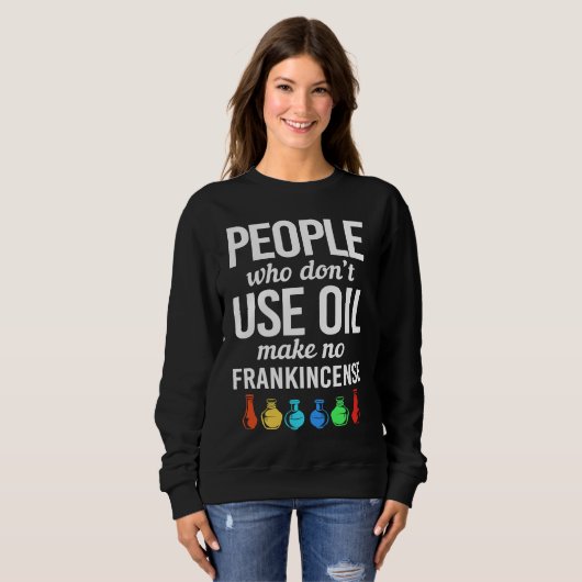 Sweatshirt Essential Oil Frankincense (Devant entier)