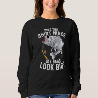 Sweatshirt Est-ce que ça fait paraître ma basse grosse pêche