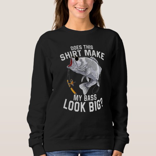 Sweatshirt Est-ce que ça fait paraître ma basse grosse pêche (Devant)