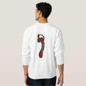 Sweatshirt Est-ce que je peux le donner un coup de pied ? (Dos entier)