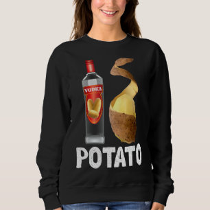 Sweatshirt Est-Ce Que La Pomme De Terre Comme On Le Voit Sur