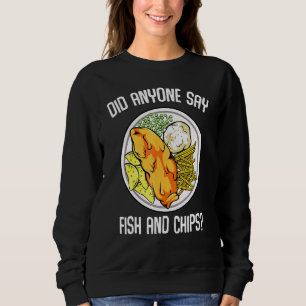 Sweatshirt Est-Ce Que Quelqu'Un A Dit Fish & Chips Hot Dish F