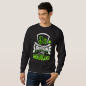 Sweatshirt Est-ce que quelqu'un a dit que la Saint Patrick de (Devant entier)