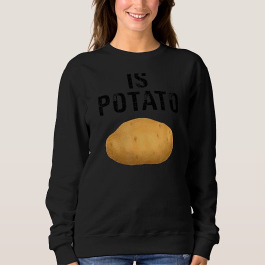 Sweatshirt Est de la pomme de terre 1 (Devant)