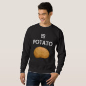 Sweatshirt Est de la pomme de terre 2 (Devant entier)