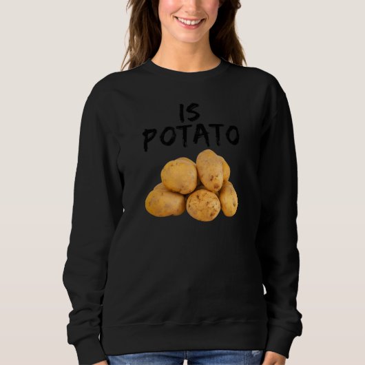 Sweatshirt Est de la pomme de terre 2 (Devant)