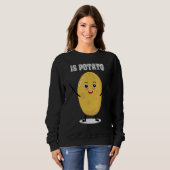 Sweatshirt Est de la pomme de terre 5 (Devant entier)