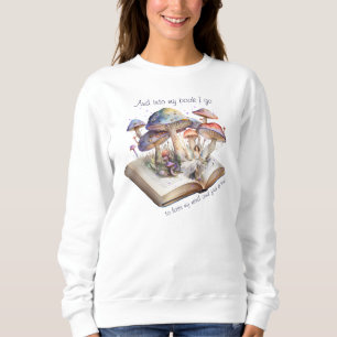 Sweatshirt Et dans mon livre, je vais pour perdre mon esprit
