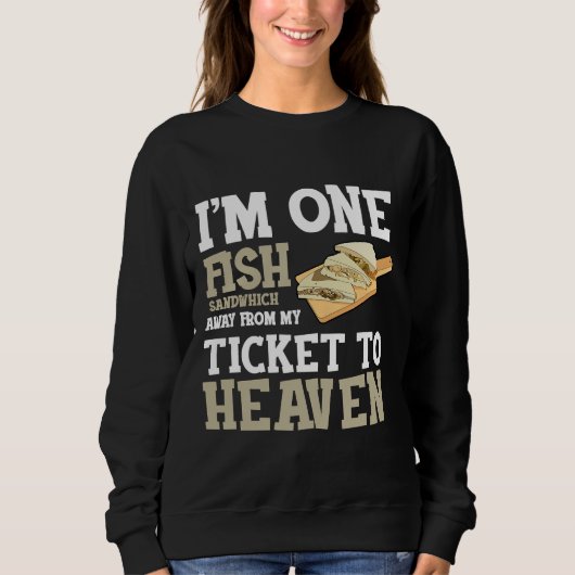 Sweatshirt Et De Pâques Lenten Fish Fry Vendredi (Devant)