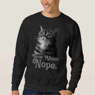 Sweatshirt et pas de sarcasme
