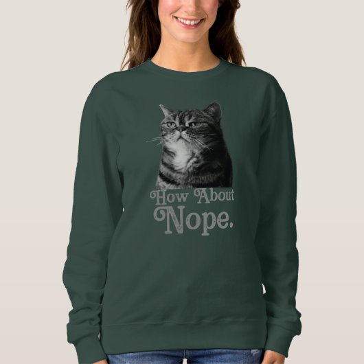 Sweatshirt et pas de sarcasme (Devant)