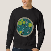 Sweatshirt Et White Koi Fish Pond (Devant)