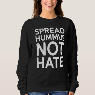 Sweatshirt Etaler Hummus pas haïr Vegetarian Veggie Veggie An