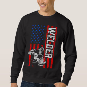 Sweatshirt Étasunien : Un mari joyeux et soudeur