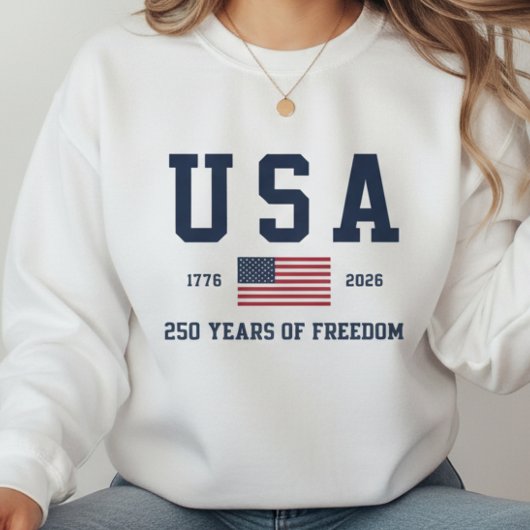 Sweatshirt États-Unis 250 Ans de Liberté