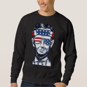 Sweatshirt États-Unis 4 juillet Patriotique American Graphism