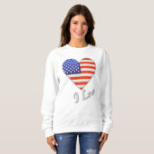 Sweatshirt États-Unis - États-Unis d'Amérique (Devant entier)
