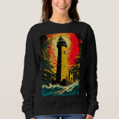 Sweatshirt Eternal Beacons : Phare d'Alexandrie (Devant)