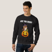 Sweatshirt Êtes-Vous Prêt Pour Halloween (Devant entier)