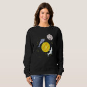 Sweatshirt Ethereum dans l'espace (Devant entier)