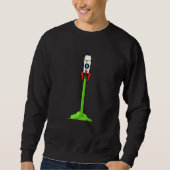 Sweatshirt Ethereum Rocket Pump Green Candle Eth Cryptocurren (Devant)