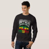 Sweatshirt Ethiopia Ethiopian Happiest When Im In Ethiopia 1 (Devant entier)