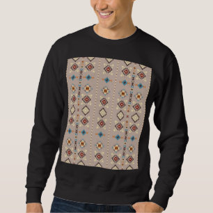 Sweatshirt Ethnique : un motif tribal transparent