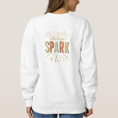 Sweatshirt Étincelle vintage (Dos)
