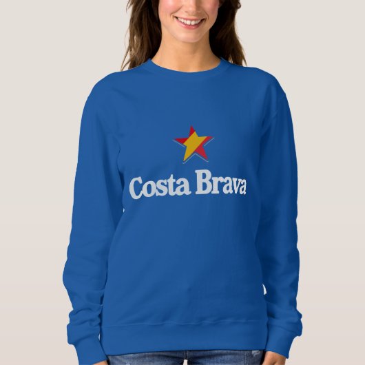 Sweatshirt Etoiles d'Espagne - Costa Brava (Devant)