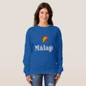 Sweatshirt Etoiles d'Espagne - Malaga (Devant entier)