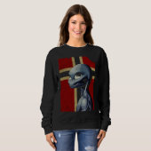 Sweatshirt Étranger norvégien (Devant entier)