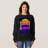 Sweatshirt Être dans mes larmes esthétique (Devant entier)