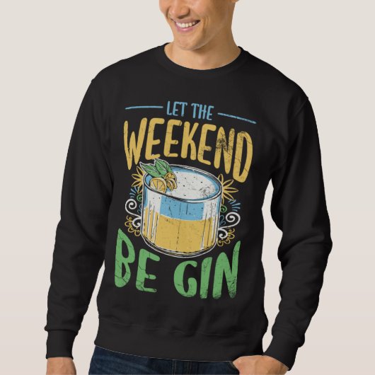 Sweatshirt Être du gin (Devant)