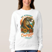Sweatshirt Être fort (Devant)