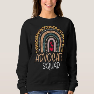 Sweatshirt Être Gentil Inclure Autism Advocate Squad Spad Ens