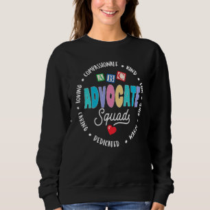 Sweatshirt Être Gentil Inclure Autism Advocate Squad Spad Ens