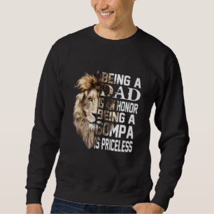 Sweatshirt Être Papa Est Un Gompa Honneur Est Un Père Inestim