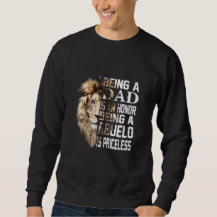 Sweatshirt Être Papa Est Un Honneur Abuelo Est Un Père Inesti
