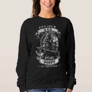 Sweatshirt Être Papa Est Un Honneur Être Pavot Est Un Papa In