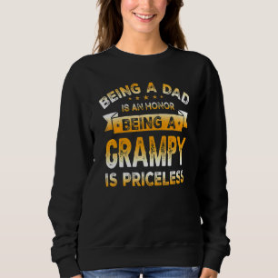 Sweatshirt Être Papa Est Un Honneur Être Un Grampy Est Un Pri