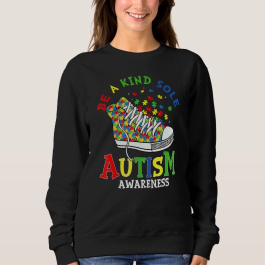 Sweatshirt Être un genre Sole arc-en-ciel branché Puzzle Chau (Devant)