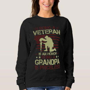 Sweatshirt Être Un Vétérinaire Est Un Honneur Être Un Grand-P