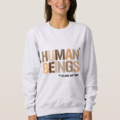 Sweatshirt ÊTRES HUMAINS : Les couleurs peuvent varier (Devant)
