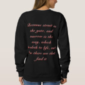 SWEATSHIRT ÉTROITE (Dos)