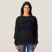 Sweatshirt Étude de l'équipe étudiante de l'équipe d'infirmiè (Devant entier)