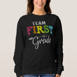 Sweatshirt Étudiant De Première Année De L'Équipe Retourner À