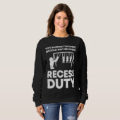 Sweatshirt Étudiant en physique I Professeur de science drôle (Devant entier)