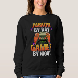 Sweatshirt Étudiants Joueurs Junior Par Joueur Jour Par Nuit