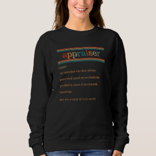 Sweatshirt Évaluation de la licence de l'agent agent de défin